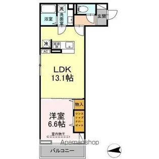 マーリエ (2)【2階】の間取り