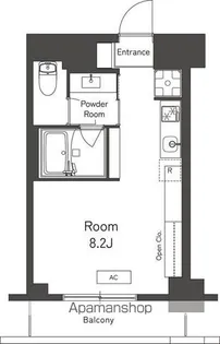 BELLEVIAGE SHINJUKU【6階】の間取り