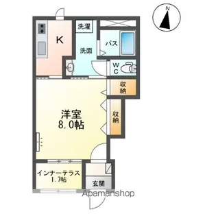 LIBERTE(リベルテ)【1階】の間取り