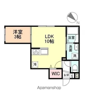 エッジモーメント旅籠【1階】の間取り