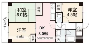 オレンジコート高松【8階】の間取り