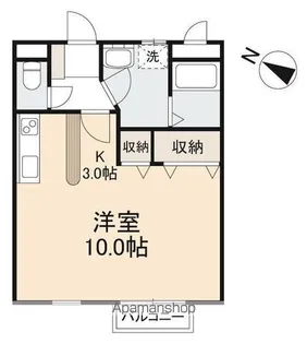 サンフィールドⅡ【2階】の間取り