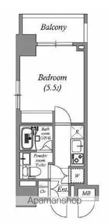東京都墨田区緑1丁目【マンション】の間取り