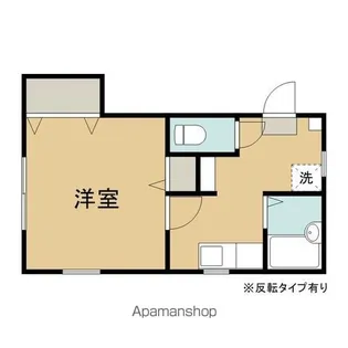 ディアス東仙北【101号室】の間取り