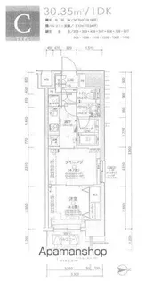 日神デュオステージ蔵前NEXT【409号室号室】の間取り