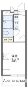 レオパレスタナべ【3階】の間取り