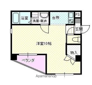 岩手県盛岡市緑が丘4丁目【マンション】の間取り