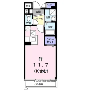 サン・ウインド・イースト【103号室】の間取り