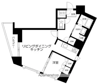 DELCCS白山【9階】の間取り