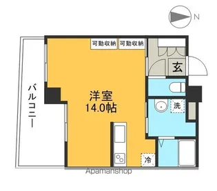 CLASS・K【2階】の間取り