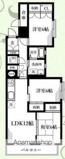 神奈川県横浜市南区永田台【マンション】の間取り
