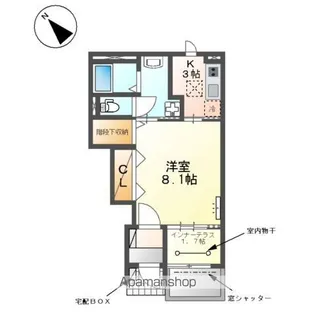 プライム17【1階】の間取り