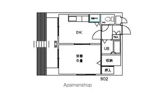 モントーレ城南【9階】の間取り