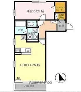 サンクレスト A【1階】の間取り