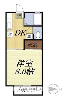 エスポワール【2階】の間取り