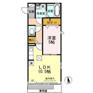 トレジャー【1階】の間取り