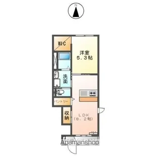 イル・クオーレA【1階】の間取り