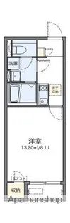 レオネクスト椎の木【103号室】の間取り