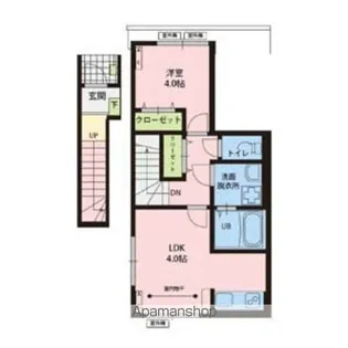 GRAND RICHESSE(グランリシェス)【208号室】の間取り