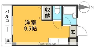 コーポMIKI Ⅰ【2階】の間取り