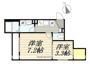 チルアウト八潮【2階】の間取り