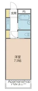 サクラメントハウス【202号室】の間取り