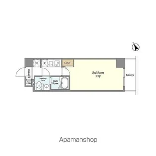 アルファコート常盤台2【3階】の間取り