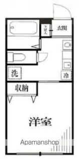ネクサス南烏山【102号室】の間取り