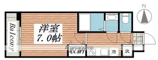 東京都杉並区和田3丁目【マンション】の間取り
