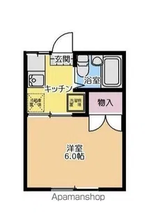 エステートピア一之瀬【1階】の間取り