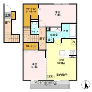 VILLETTA【2階】の間取り