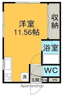 北海道網走市駒場南7丁目【アパート】の間取り