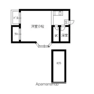 クリスタルハイツ【103号室号室】の間取り