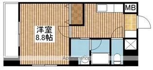 コンコース東堀【203号室】の間取り