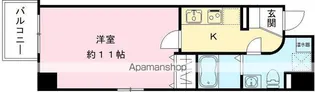 セレブコート梅田【601号室号室】の間取り