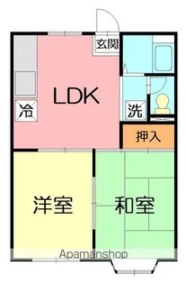 メゾンアイⅠ【1階】の間取り
