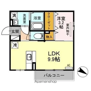ソアリング【3階】の間取り