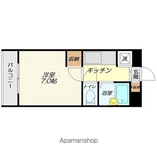 ラビィキャッスル【302号室】の間取り