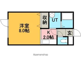 メゾンサトウ【2階】の間取り