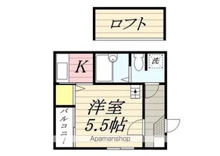ベネフィスタウン六本松Ⅴ【2階】の間取り
