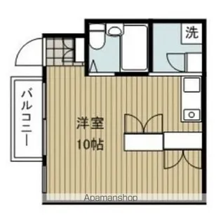 アトリウム前田【206号室】の間取り