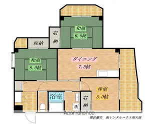 オリーブ沼町【4C号室】の間取り