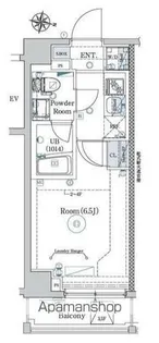 エストゥルース西横浜【5階】の間取り