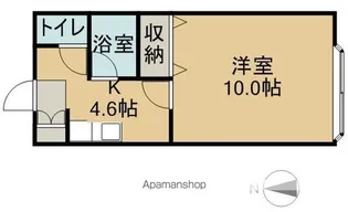 カルム参番館【2階】の間取り