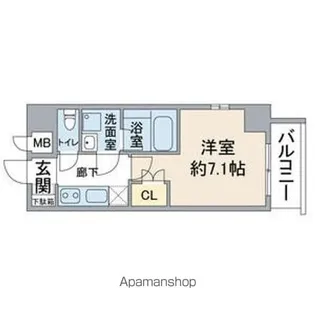 VANCOUVER1118大曽根【3階】の間取り