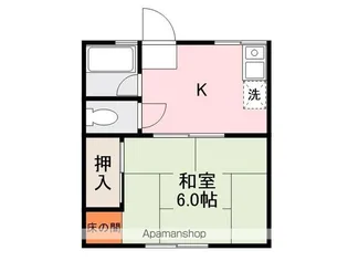 シティハイムコーポMI【1階】の間取り