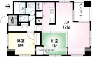 PRISM COURT 平井【4階】の間取り