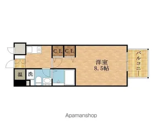 グラマシー京橋【714号室】の間取り