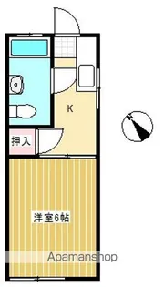 まりもハイツ【2階】の間取り