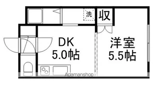 ドマーニ16【306号室】の間取り